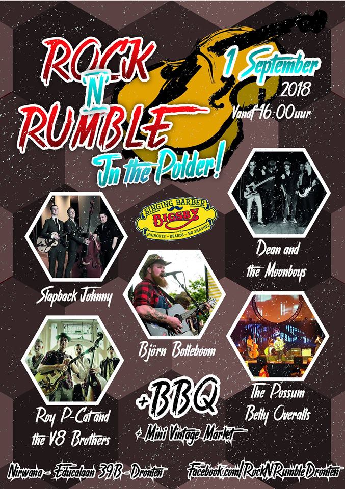 Rock N Rumble in the Polder doet jaren 50 herleven in Dronten