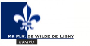 Notaris Mr M.R. de Wilde de Ligny